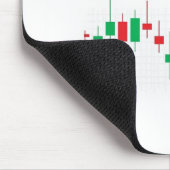 「強気なマインド、弱気な規律 – との貿易 マウスパッド (コーナー)