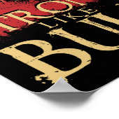 強気な強力持ち上げボディビル1 ポスター (角)