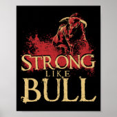 強気な強力持ち上げボディビル1 ポスター (正面)