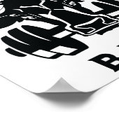 強気な強力持ち上げボディビル6 ポスター (角)