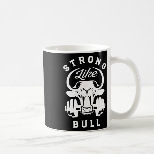 強気な強力持ち上げボディビル7 コーヒーマグカップ (右)