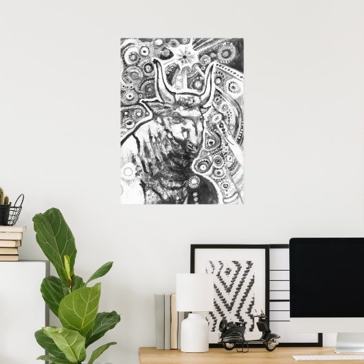 強気な ポスター (ホームオフィス)