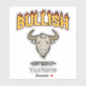 強気の日トレーダ買ーDipヴィンテージ投資家 シール (シート)