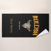 強気の日トレーダ買ーDipヴィンテージ投資家 バスタオル (バスタオル)