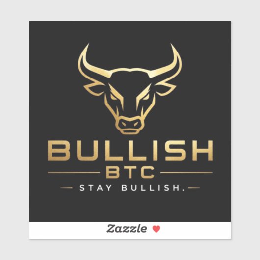 強気のbtc シール (シート)