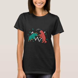 強気対弱気 Tシャツ
