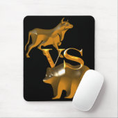 強気市場と弱気市場 マウスパッド (マウス)