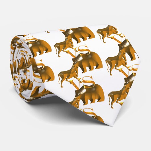 強気市場対弱気市場 ネクタイ (ロール)