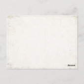 強気市場投資家向けはがき ポストカード (裏面)