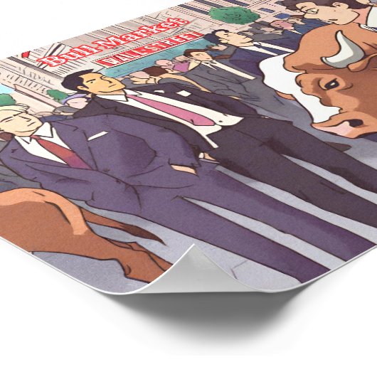 強気市場 ポスター (角)