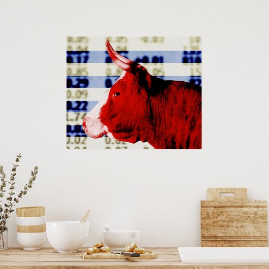 強気市場 ポスター (キッチン)