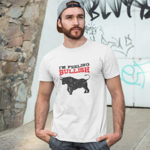 強気感じの強気相場 Tシャツ