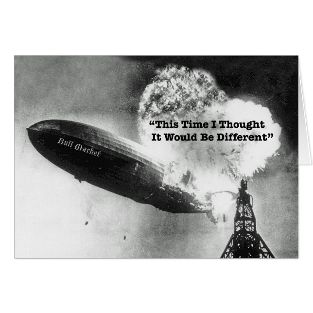 強気相場の急落ユーモア (正面横)