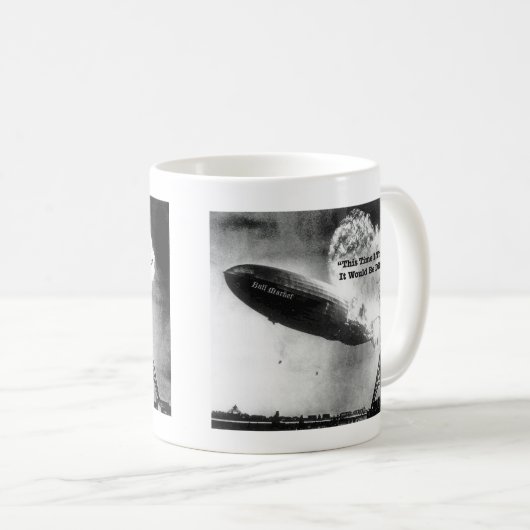 強気相場の急落ユーモア コーヒーマグカップ (正面右)