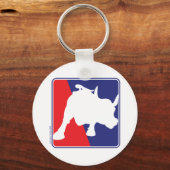 強気筋 キーホルダー (正面)