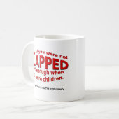 強烈なしばき Funny Mug コーヒーマグカップ (正面左)