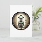 強烈なピエロが戸口を見つめている | 魚目 招待状 (スタンド正面)