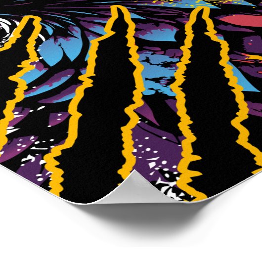 強烈なワシ ポスター (角)