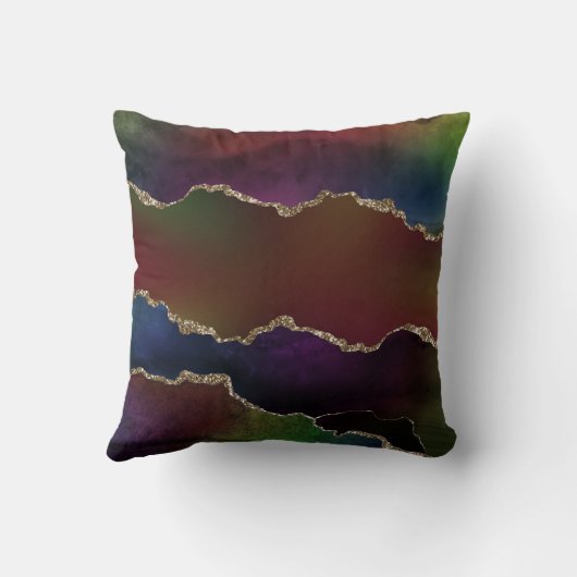 強烈な暗灰岩 | ムーディレインボージュエルトーン クッション (裏面)