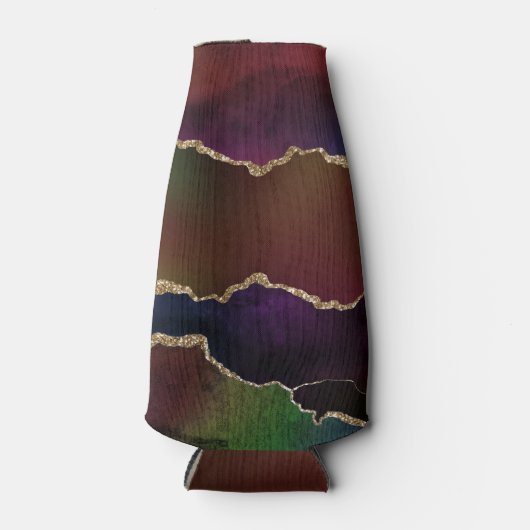 強烈な暗灰岩 | ムーディレインボージュエルトーン ボトルクーラー (正面)