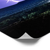 強烈な自然 |稲妻嵐 ポスター (角)