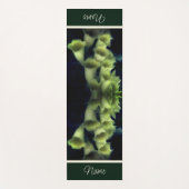 強烈な花束パーソナライズされた ヨガマット (正面)