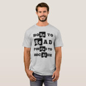 強生まれ読いる Tシャツ (正面フル)