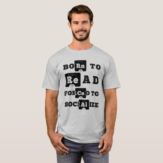 強生まれ読いる Tシャツ (正面フル)