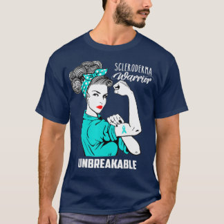 強皮症の戦士の破れない認識度ギフト Tシャツ