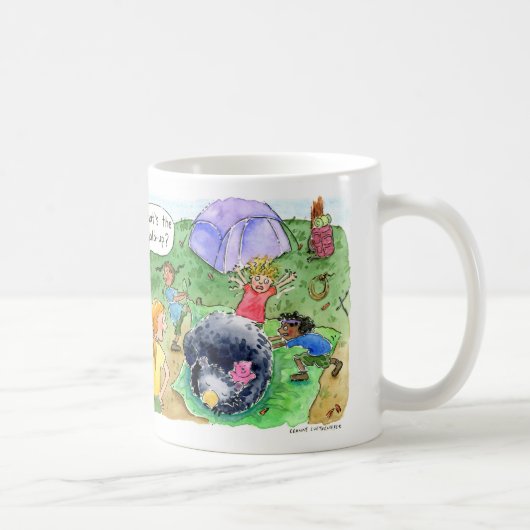 「強盗って何だ?」 フィルモントウィメンレンジャーマグ コーヒーマグカップ (右)