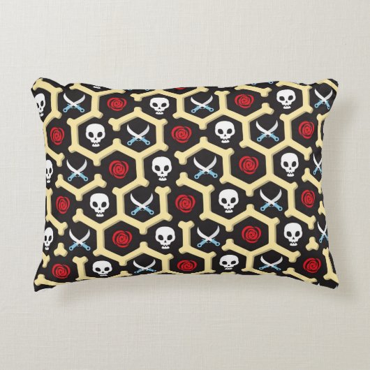 強盗のテーマパターン アクセントクッション (正面)