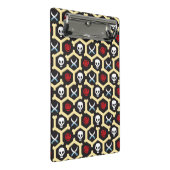 強盗のテーマパターン ミニクリップボード (アングル)