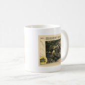 強盗の破壊者の1926年のヴィンテージの無声映画ポスター コーヒーマグカップ (正面右)