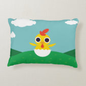 強盗ひよこ アクセントクッション (裏面)