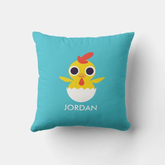 強盗ひよこ クッション (裏面)