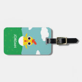 強盗ひよこ ラゲッジタグ (正面横)
