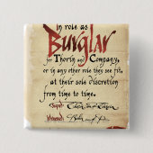 強盗契約 缶バッジ (正面)