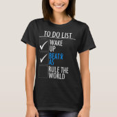 強直性脊椎炎を伴う関節炎 Tシャツ (正面)