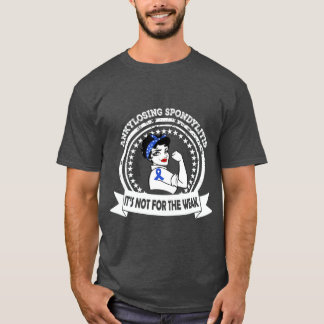 強直性脊椎炎戦士認識度 Tシャツ