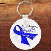 強直性脊椎炎認識度リボン キーホルダー