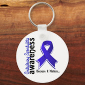 強直性脊椎炎認識度5 キーホルダー (正面)