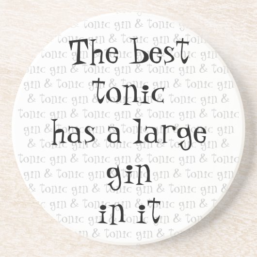 強直最高の剤に大きな銀が入っている コースター (正面)