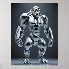 強硬As-SteelのApeポスター ポスター