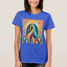 強祝力女子ベーシック Tシャツ