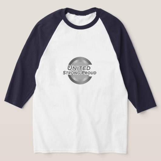 強統一されたい誇りを持ったTシャツ Tシャツ (レイダウン)