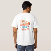 強統一された度誇りを持ったレガシーTシャツ Tシャツ (裏面フル)