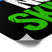 強考えいNot Skinny感動的フィットネス ポスター (角)