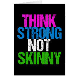 強考えNot Skinny感動的フィットネス