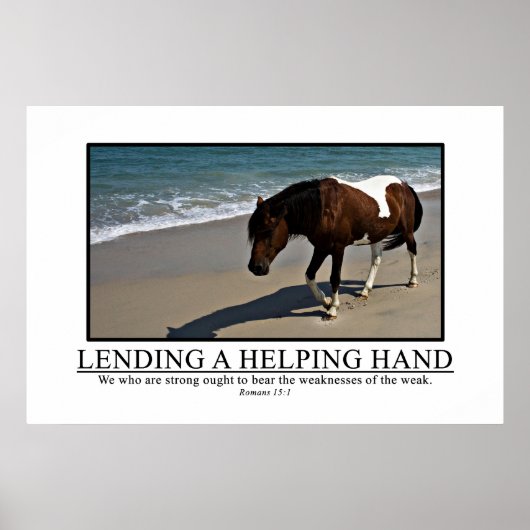 強者は弱者を助けるのが当然だ ポスター (正面)