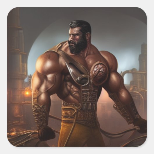 強者 スクエアシール (正面)